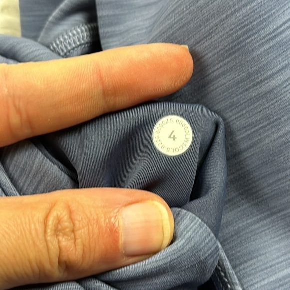 Lululemon Invigorate High-Rise Tight 25" Heathered Water Drop - Picture 6 of 7